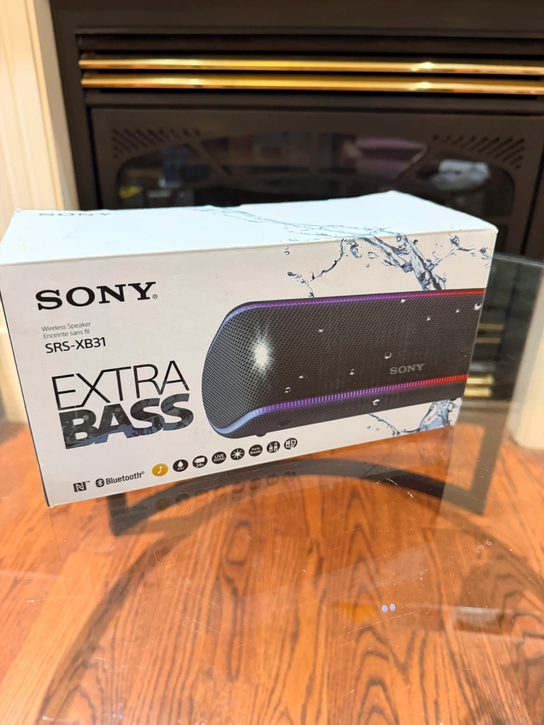NEW Sony SRS-XB31 EXTRA BASS Bluetooth Speaker – Black - photo 2
