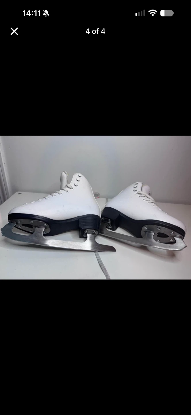 Oxelo Figure Skates FS 100 White Size 13C - photo 4