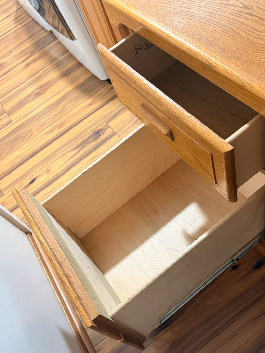 Wooden 2-Drawer Dresser - photo 2