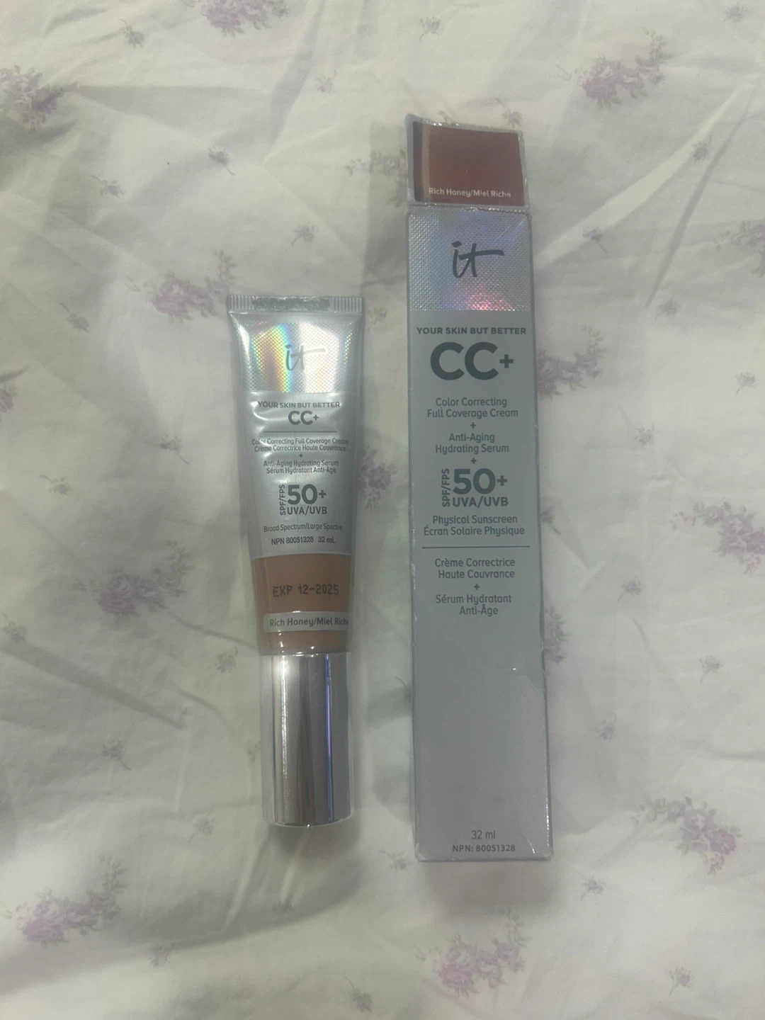 IT Cosmetics CC+ Cream SPF 50+ Rich Honey