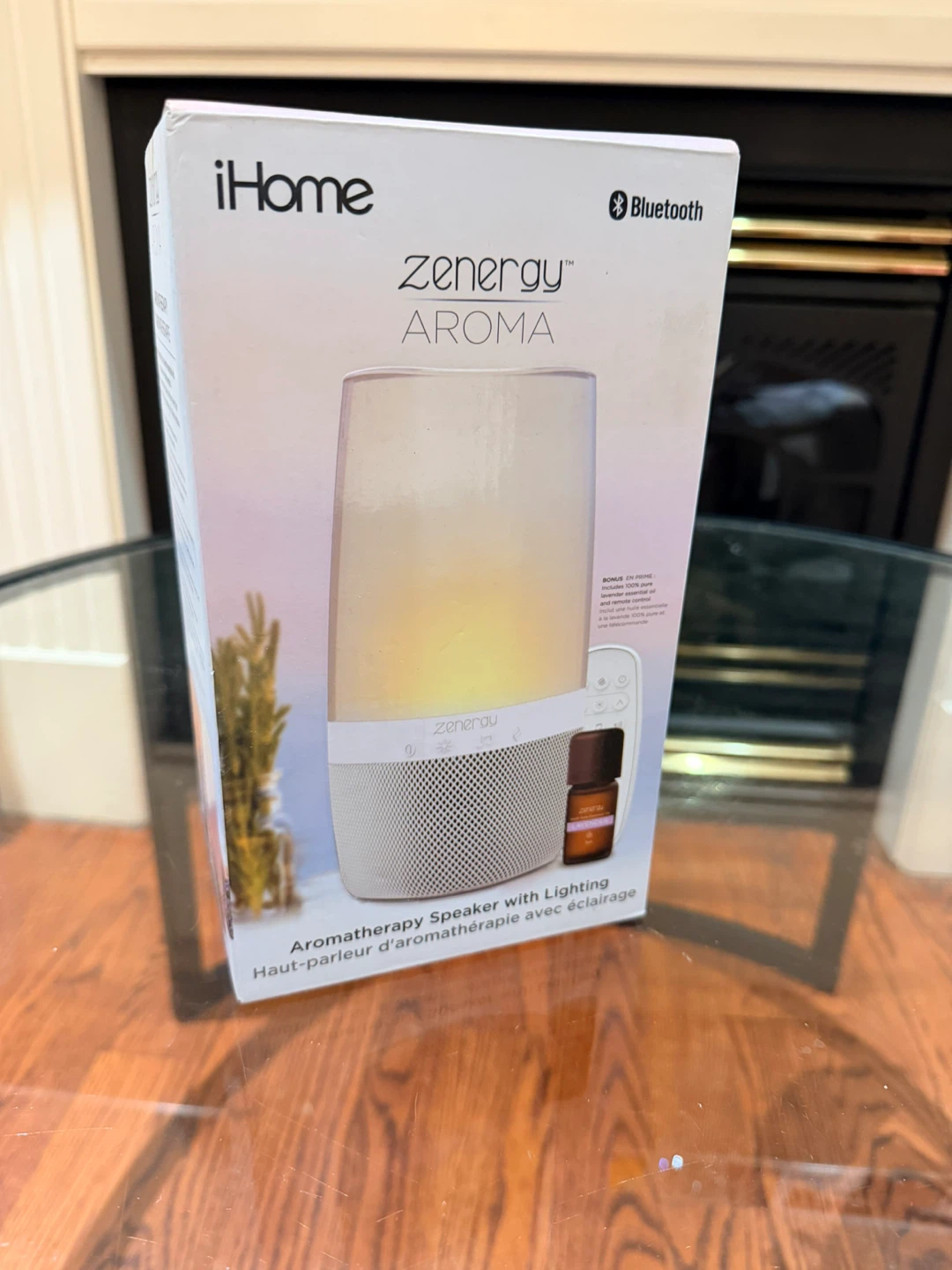 NEW iHome Zenergy Aroma Bluetooth Speaker & Diffuser