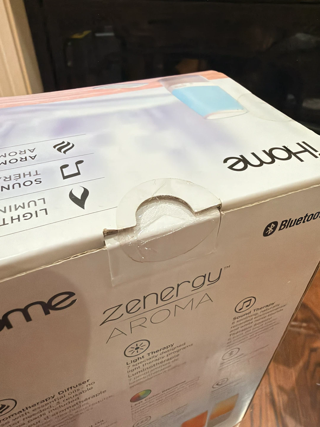 NEW iHome Zenergy Aroma Bluetooth Speaker & Diffuser - photo 3
