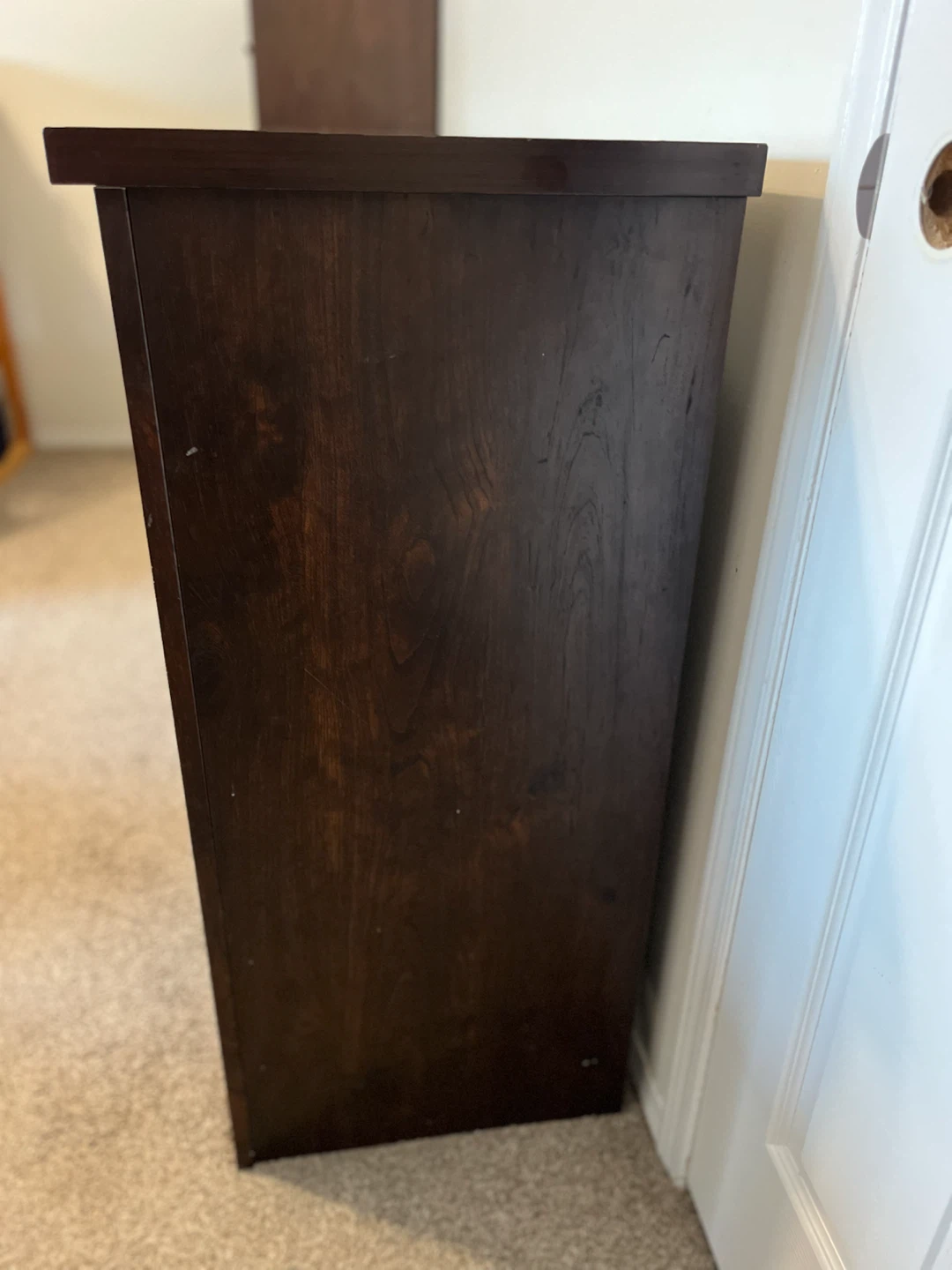 Dark Brown Six-Drawer Dresser - photo 4