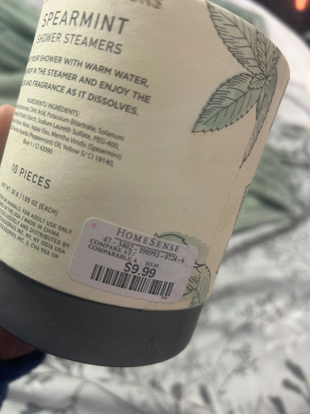 Body Prescriptions Refresh Spearmint Shower Steamers - photo 3
