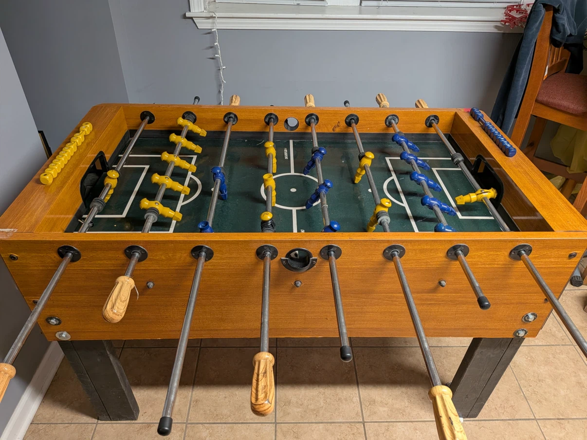 Foosball table