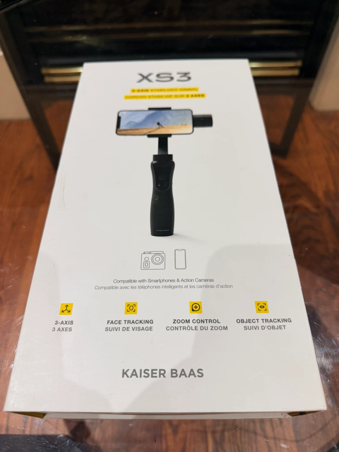 NEW Kaiser Baas XS3 3-Axis Smartphone Gimbal Stabilizer