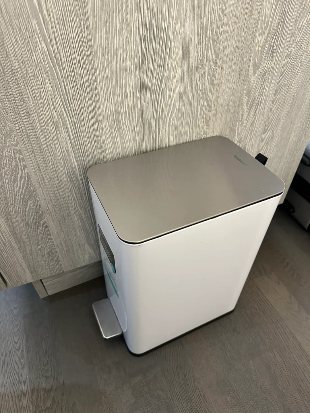 Qualiazero Slim Stainless Steel Step Can