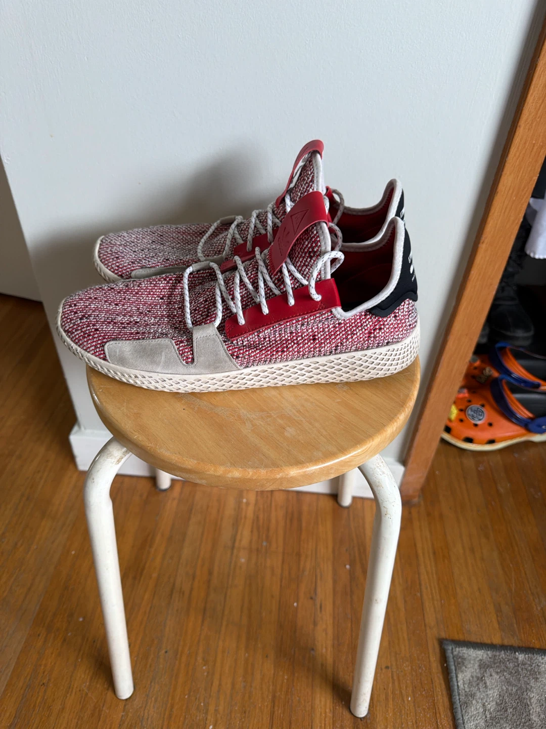 Adidas Pharrell Williams Tennis Hu Red - photo 2