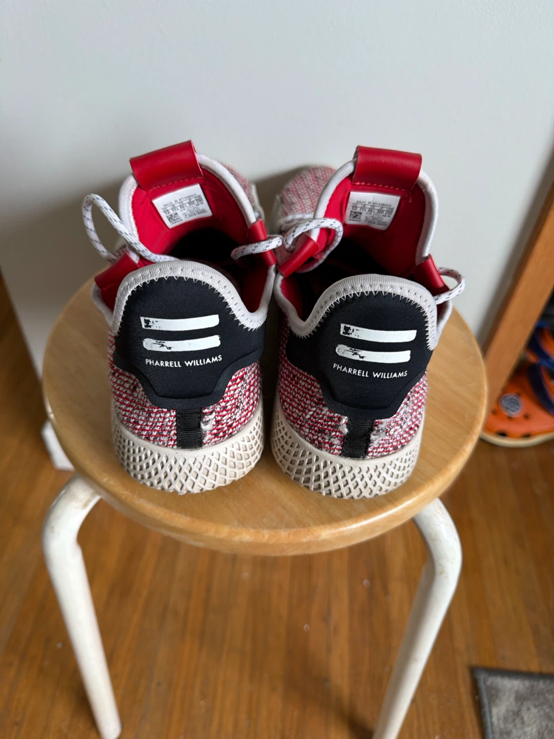 Adidas Pharrell Williams Tennis Hu Red - photo 3