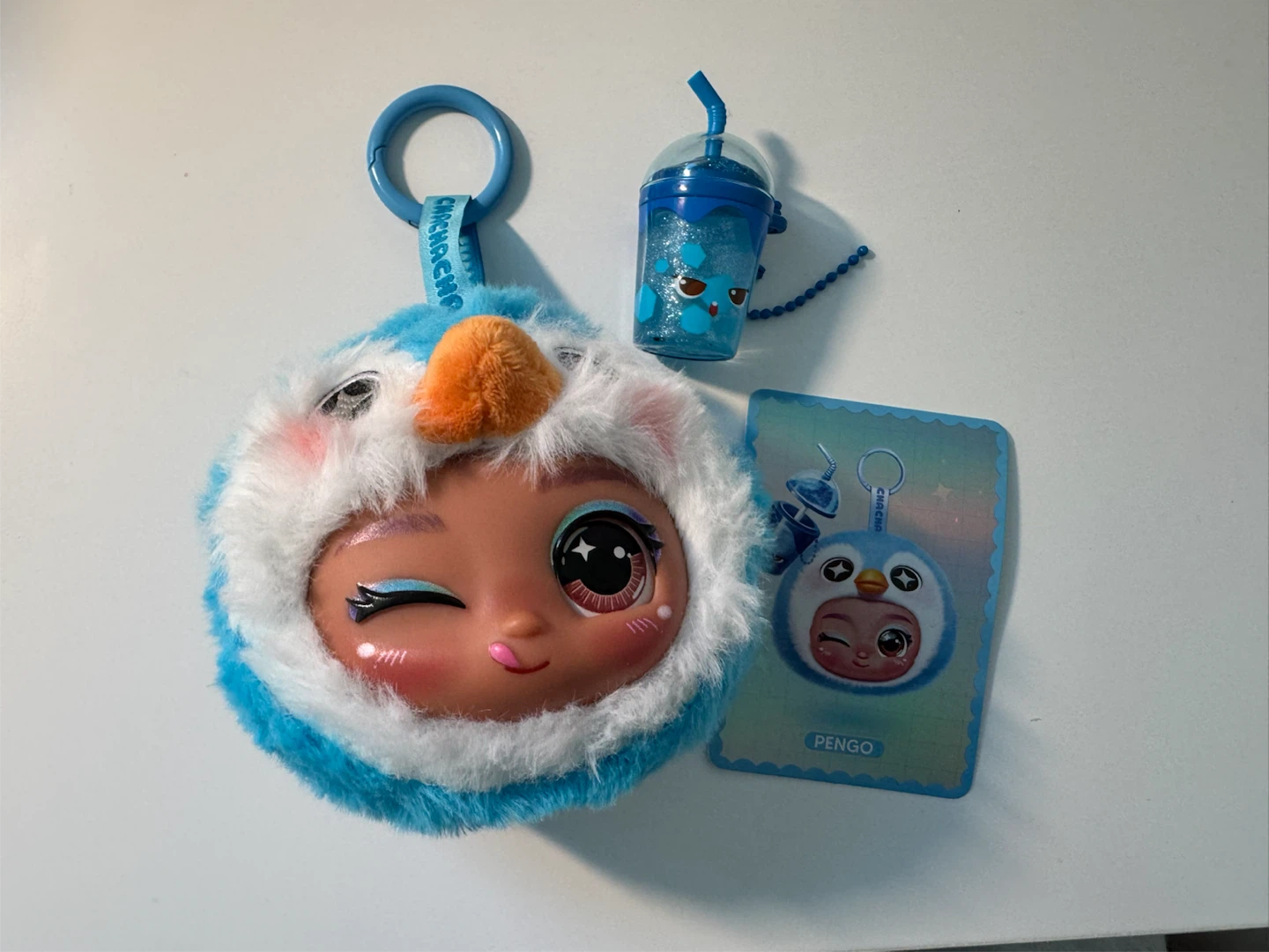 ZURU Cha Cha Pengo Plush Keychain