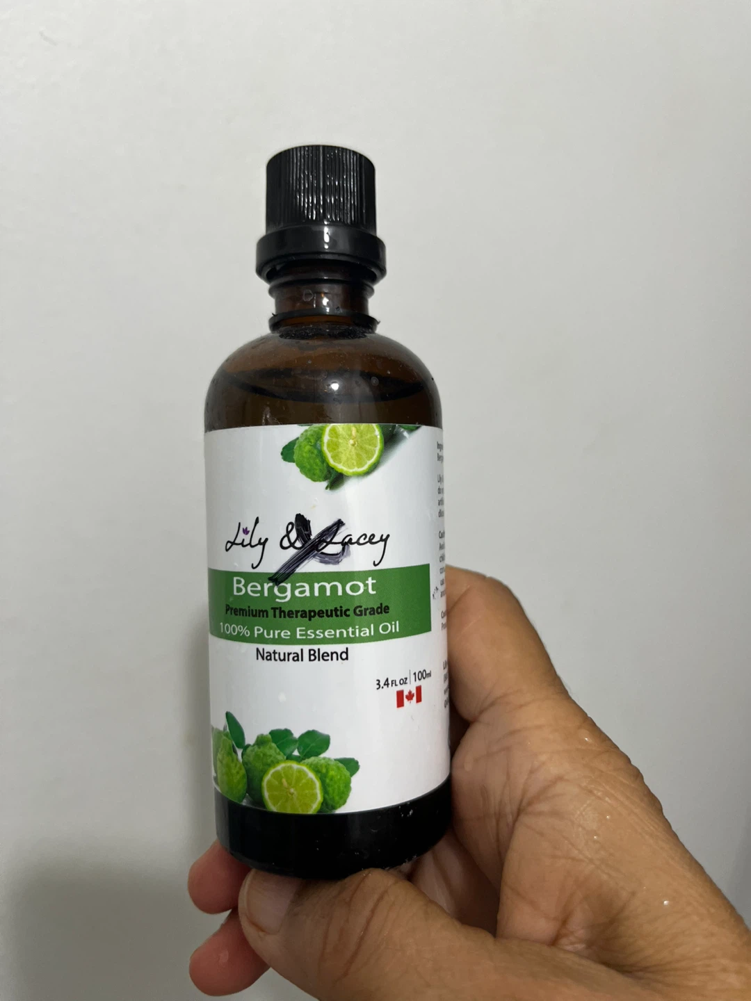 Lily & Lacey Bergamot Essential Oil 100ml