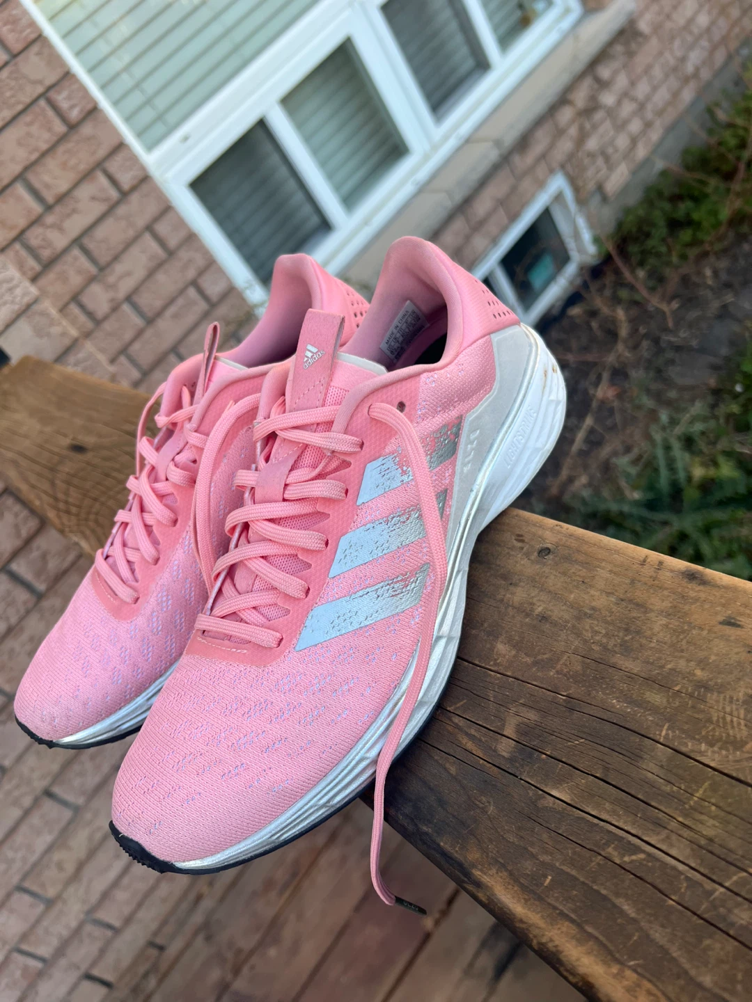 Woman’s Adidas Running Shoes size 8.5 - photo 2