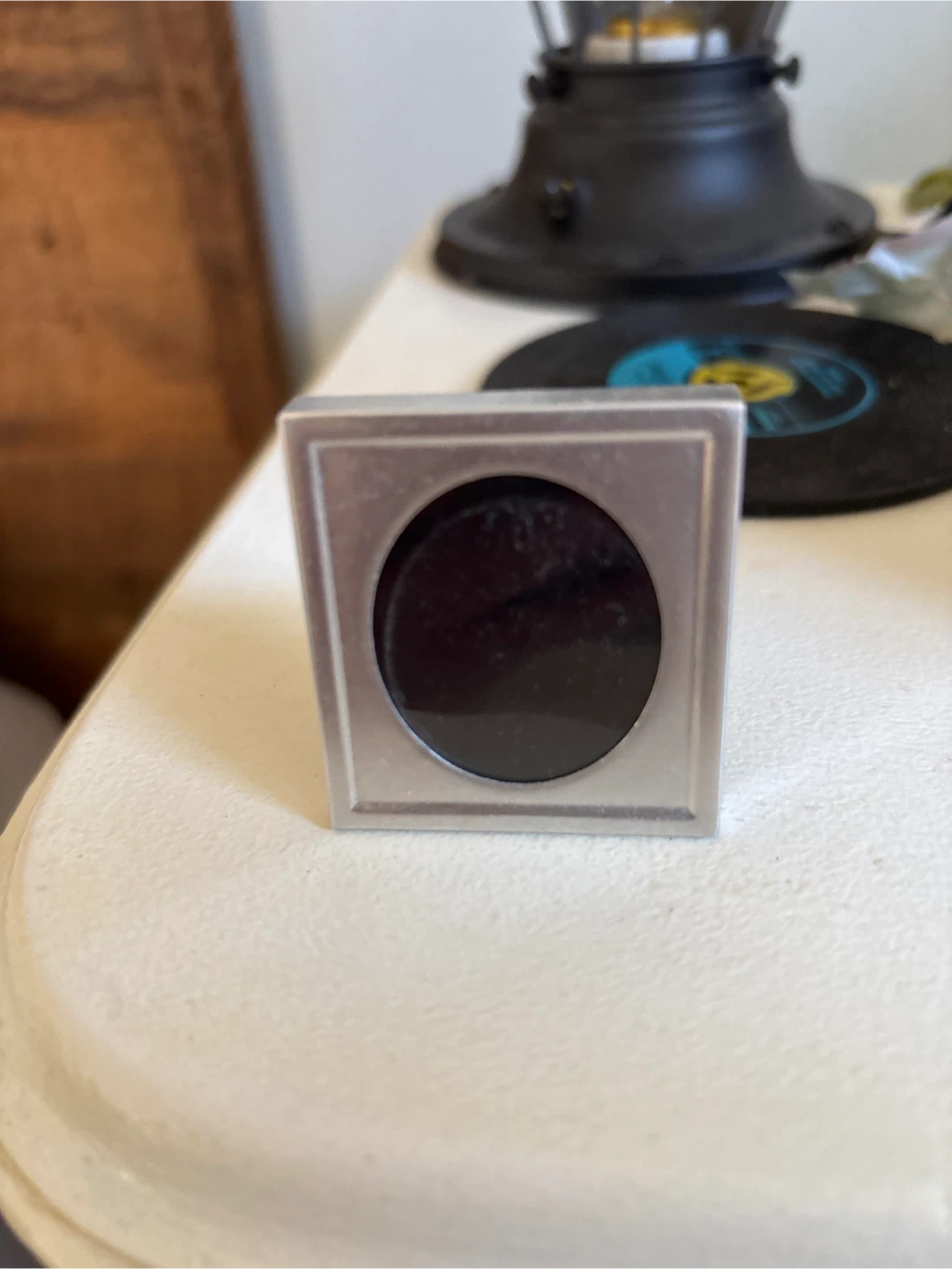 Miniature Silver Tone Photo Frame