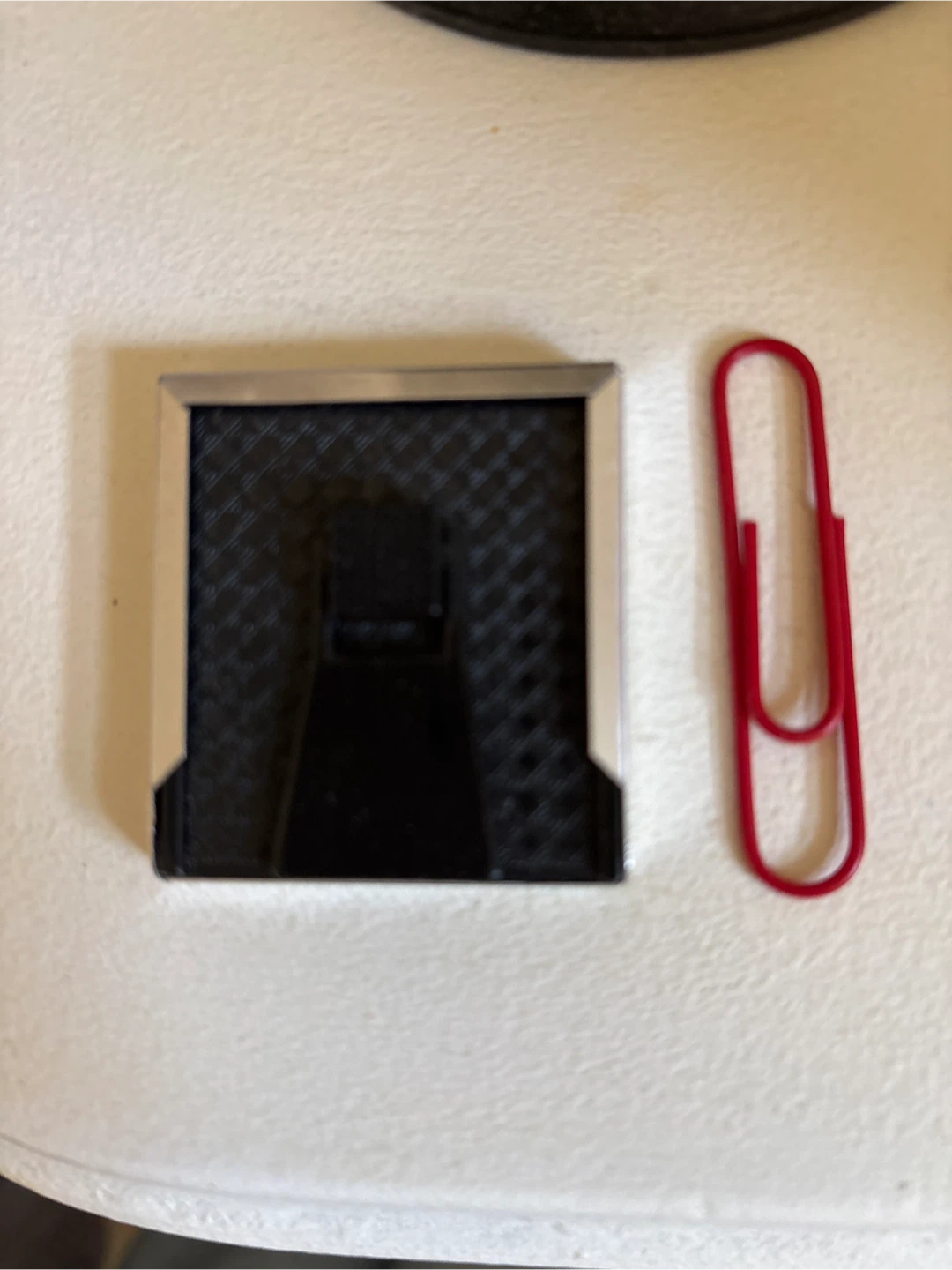Miniature Silver Tone Photo Frame - photo 2