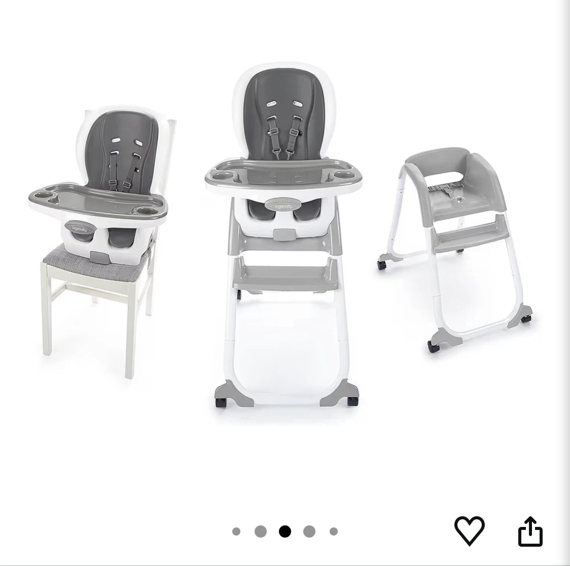 Ingenuity 3-in-1 Baby High Chair - photo 5
