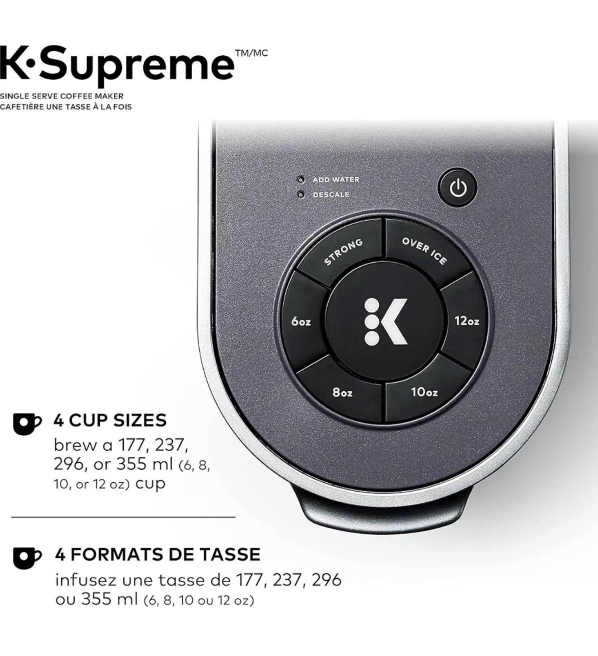 New - Keurig K-Supreme Coffee Maker-makes hot and cold drinks - photo 3