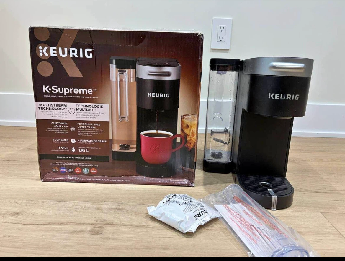 New - Keurig K-Supreme Coffee Maker-makes hot and cold drinks - photo 5