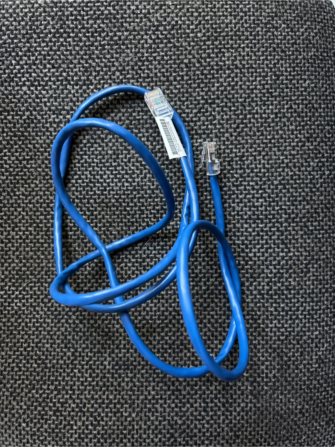 Blue Ethernet Patch Cable