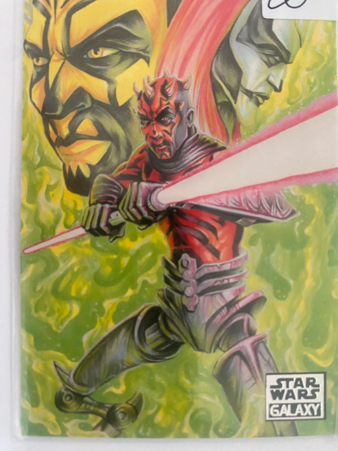 Set of 3 Star Wars Galaxy Topps Cards