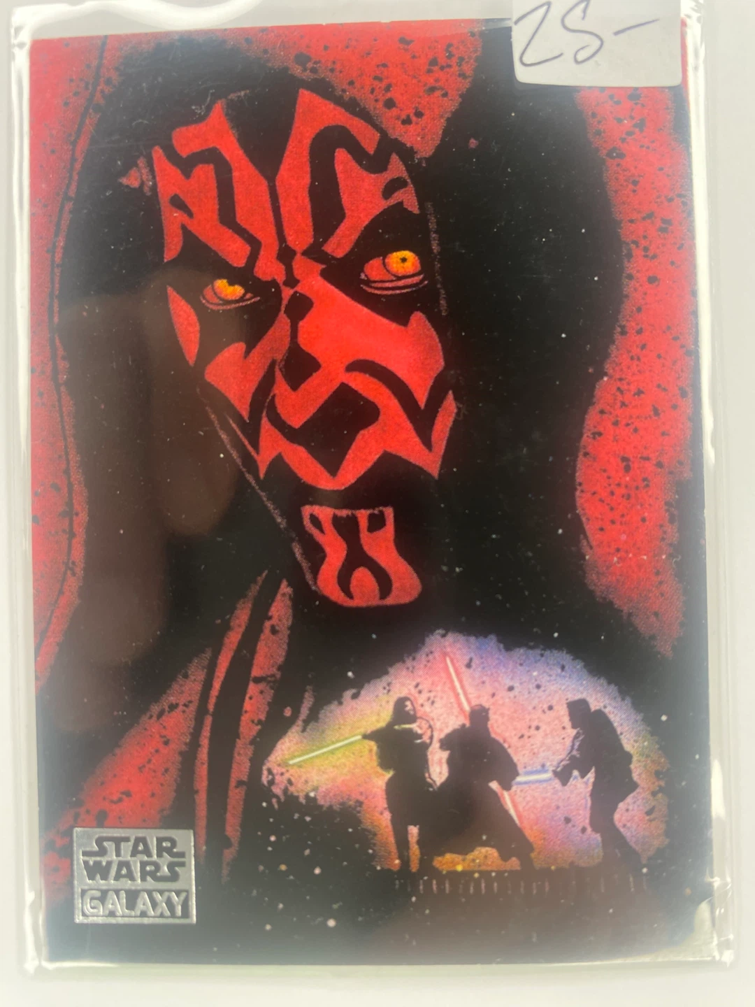 Set of 3 Star Wars Galaxy Topps Cards - photo 3