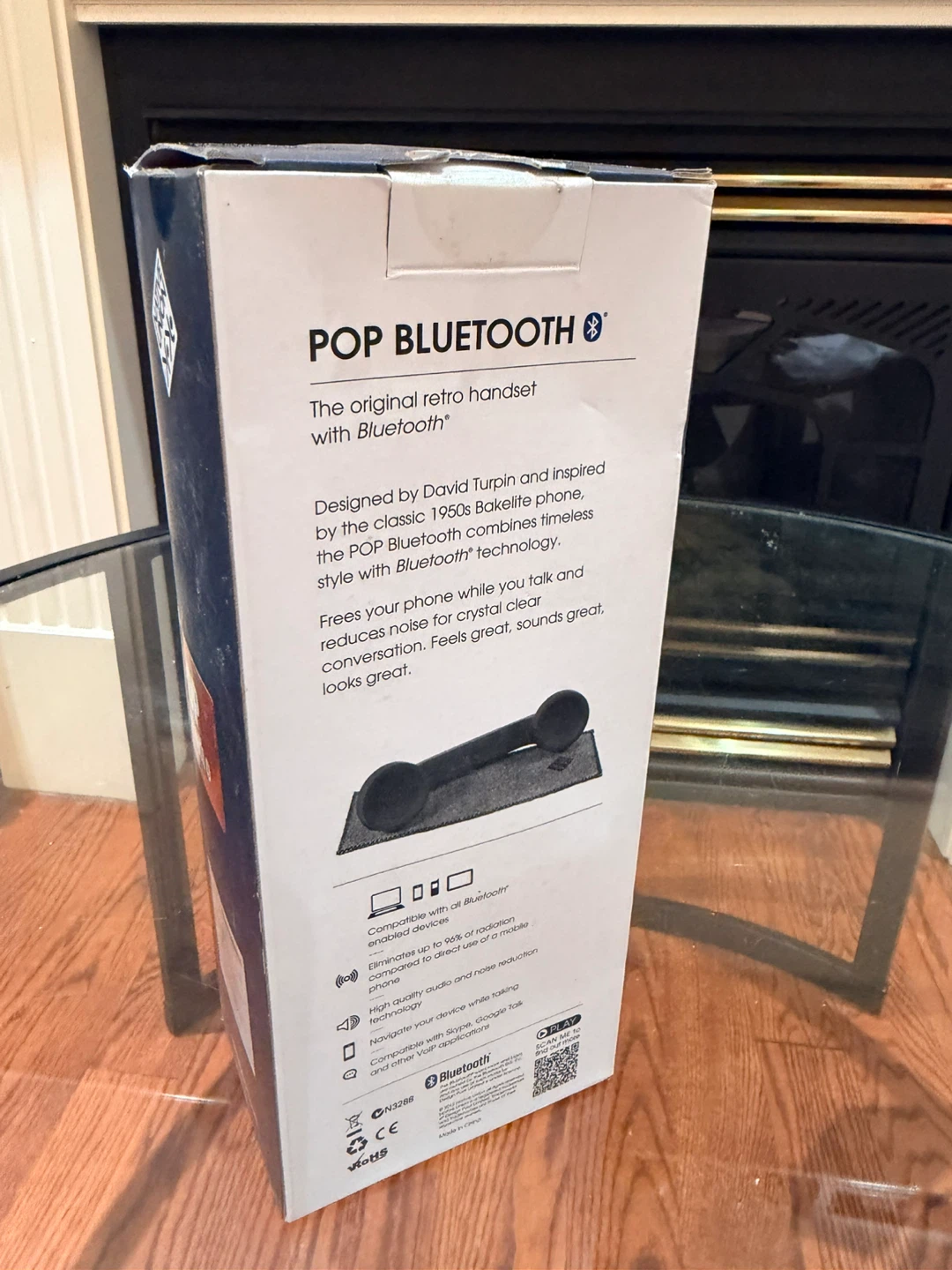 NEW Native Union POP Bluetooth Retro Phone Handset – Black - photo 3