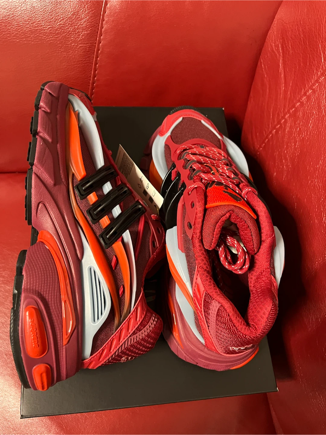 Adidas PW Adistar Team Victory Red Jellyfish Size 8.5 Brand New - photo 3