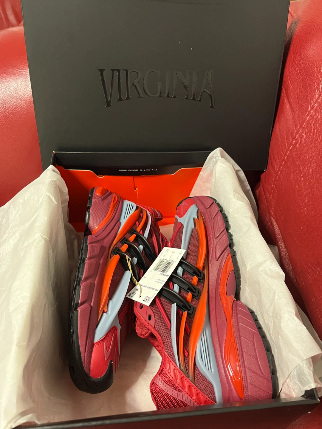 Adidas PW Adistar Team Victory Red Jellyfish Size 8.5 Brand New - photo 4