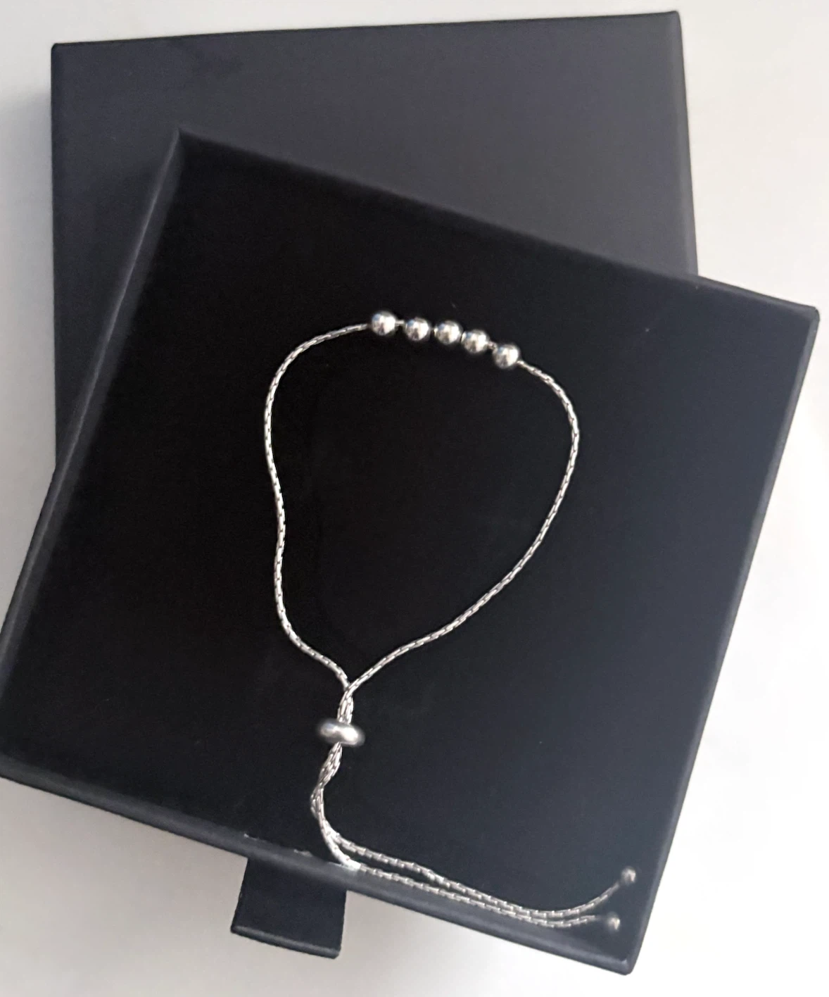 Sterling silver Slider Bracelet