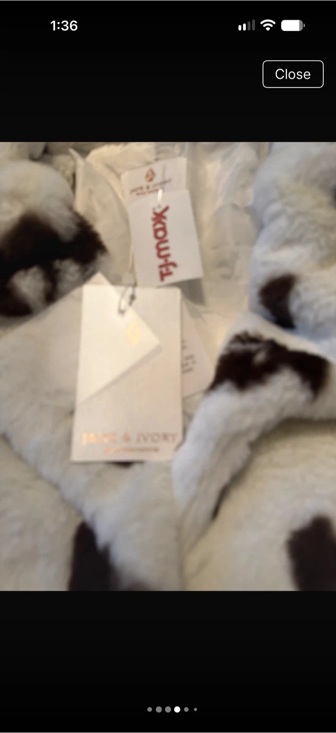 Jade & Ivory Faux Fur Cow Print Jacket - photo 4