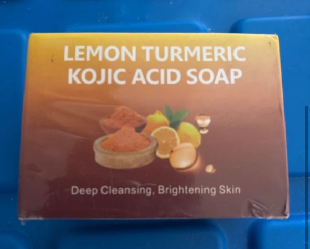 Lemon Turmeric Kojic Acid Soap