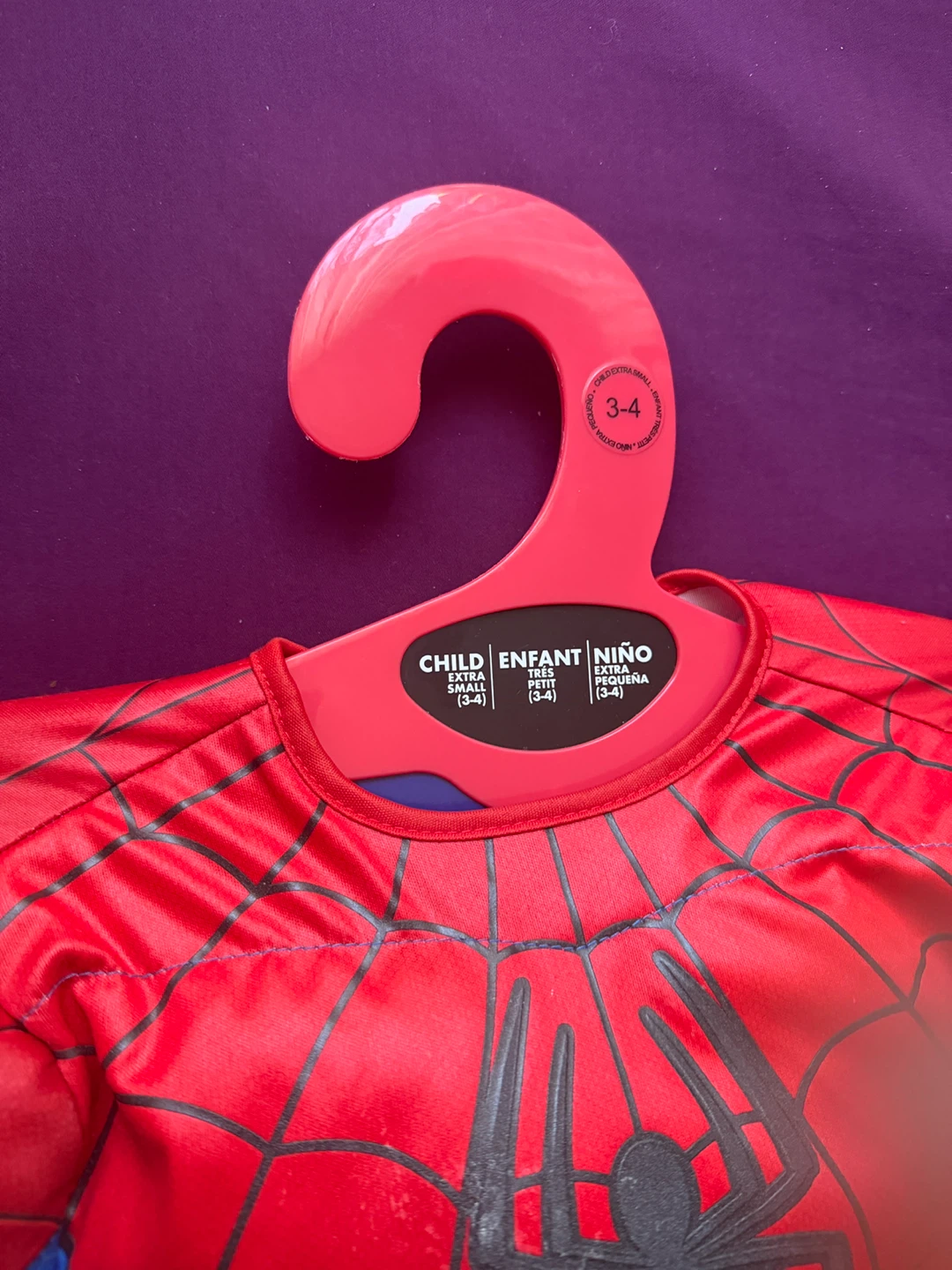 Spider-Man Costume Child Extra Small 3-4 - photo 3