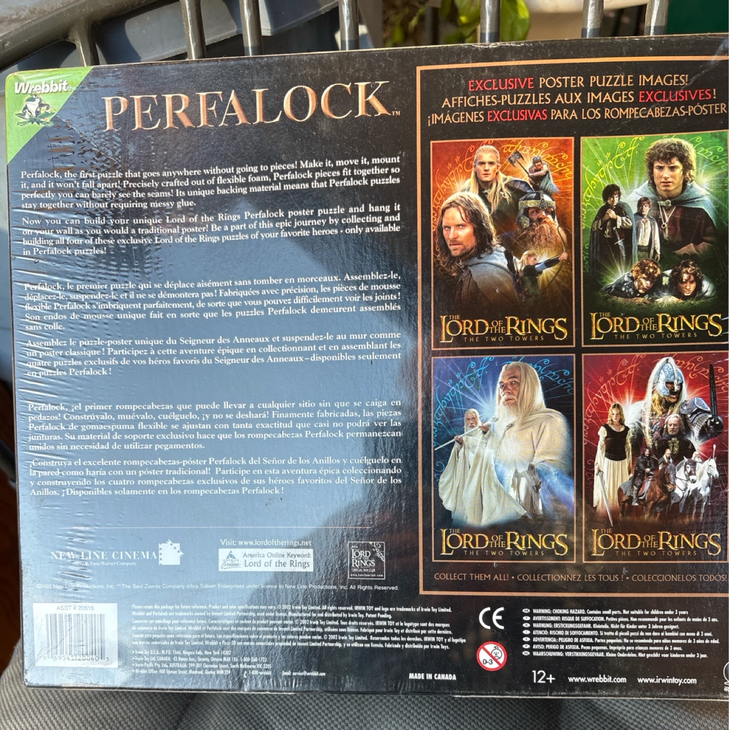 Wrebbit LOTR The Two Towers Gandalf Puzzle - photo 2