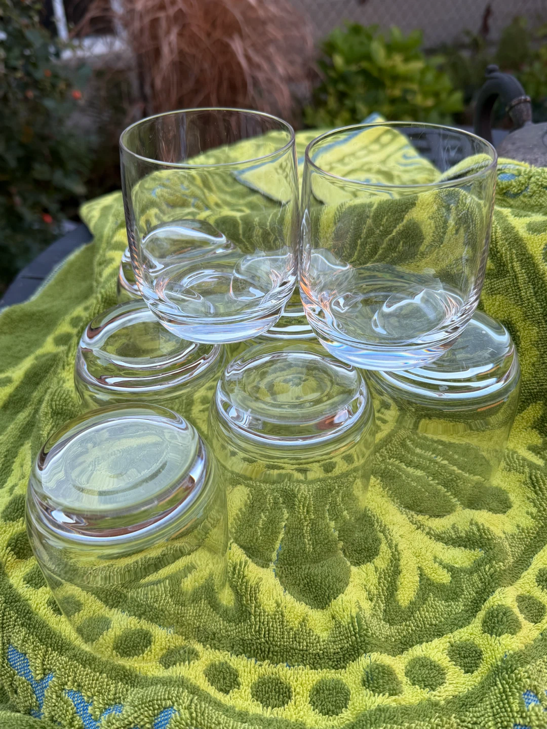 Set of 8 GH Cristal d'Arques Glasses