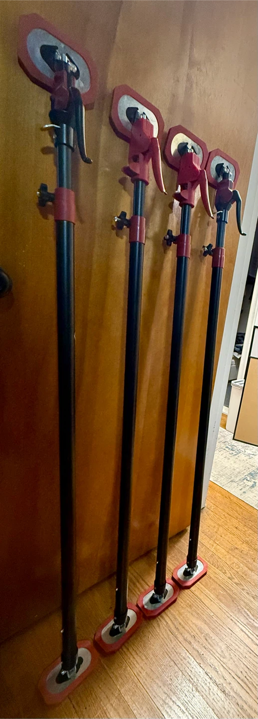 Set of 4 Support Poles