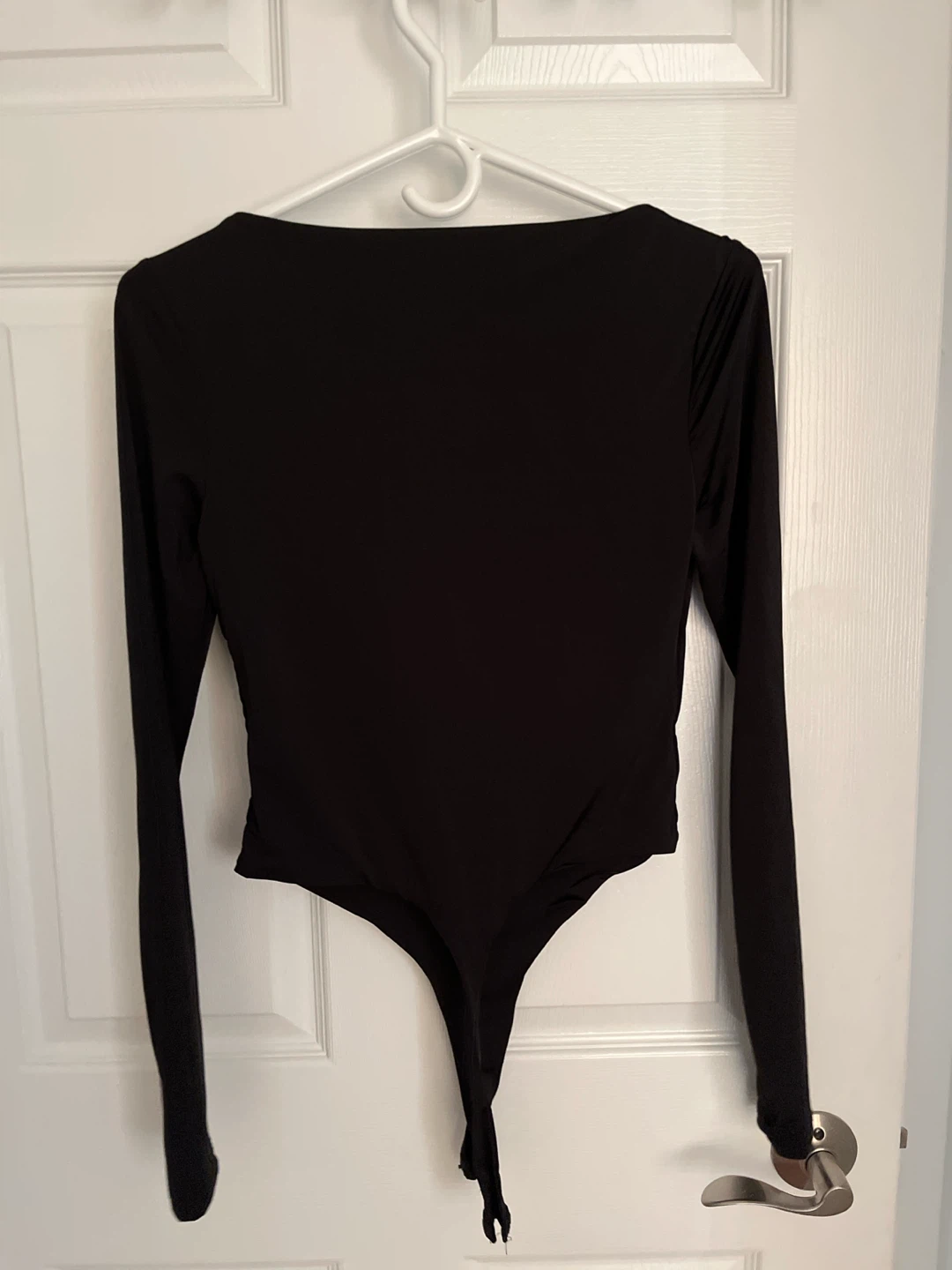 SHEIN Black Long Sleeve Bodysuit - photo 2