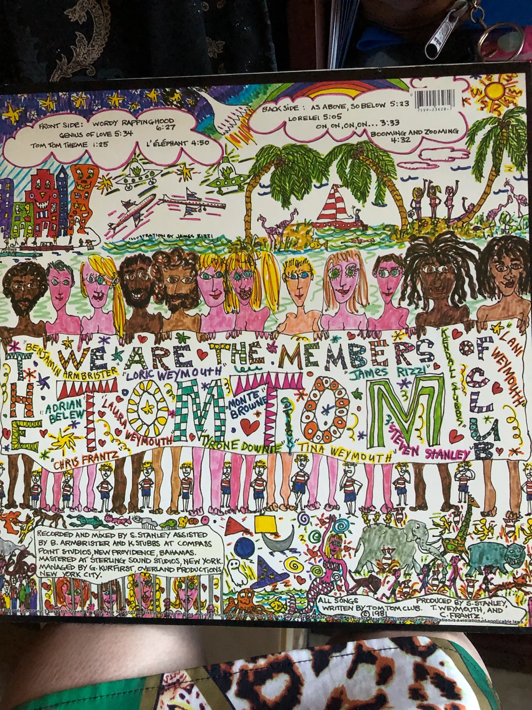 Tom Tom Club Vinyl Record - photo 2