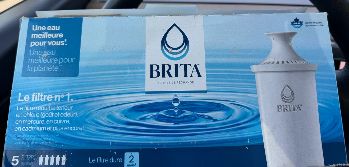 Brita Standard Replacement Water Filters - 5 Pack
