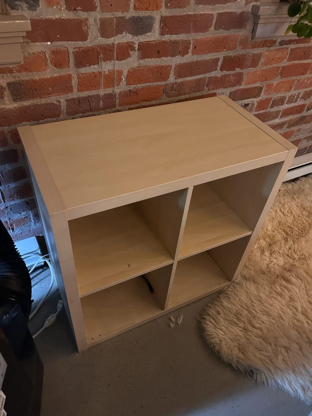 IKEA Kallax 2x2 Shelving Unit - Birch Effect