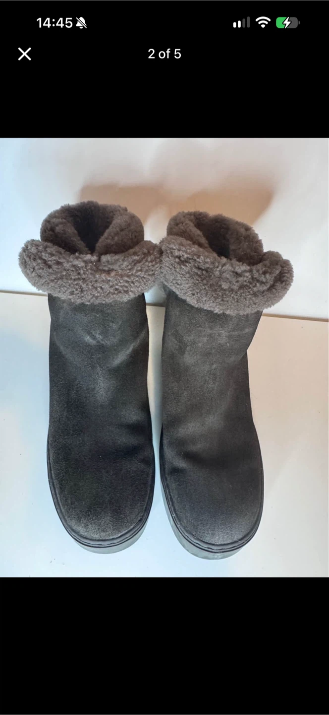 See By Chloé Suede Shearling Boots - photo 2