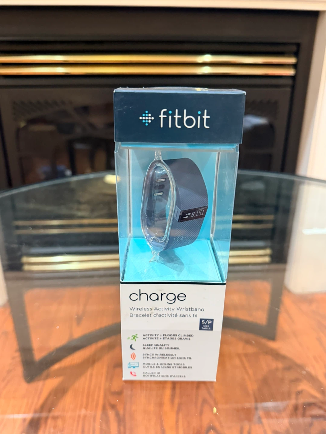 NEW Fitbit Charge Fitness Tracker – Black – Size S/P - photo 2