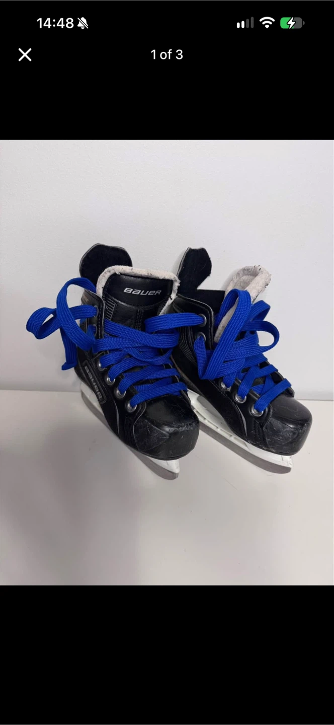 Bauer Supreme Ice Skates Size Y9R