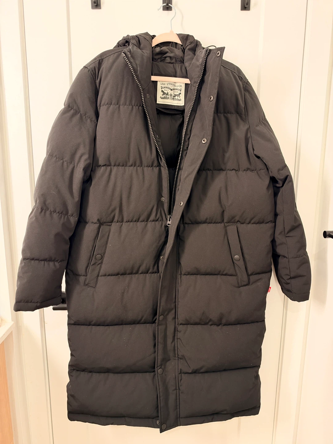 Levi Strauss & Co. Black Puffer Coat (new)
