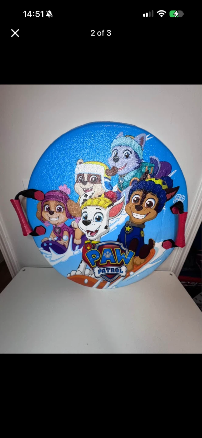 Paw Patrol Foam Snow Sled - photo 2