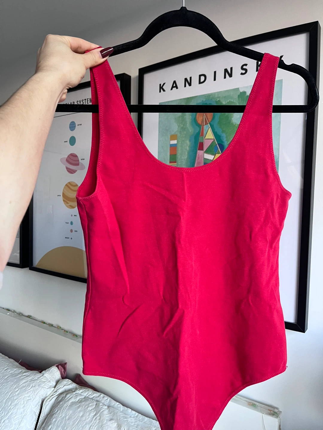 Wilfred Free (Aritzia) Red Bodysuit
