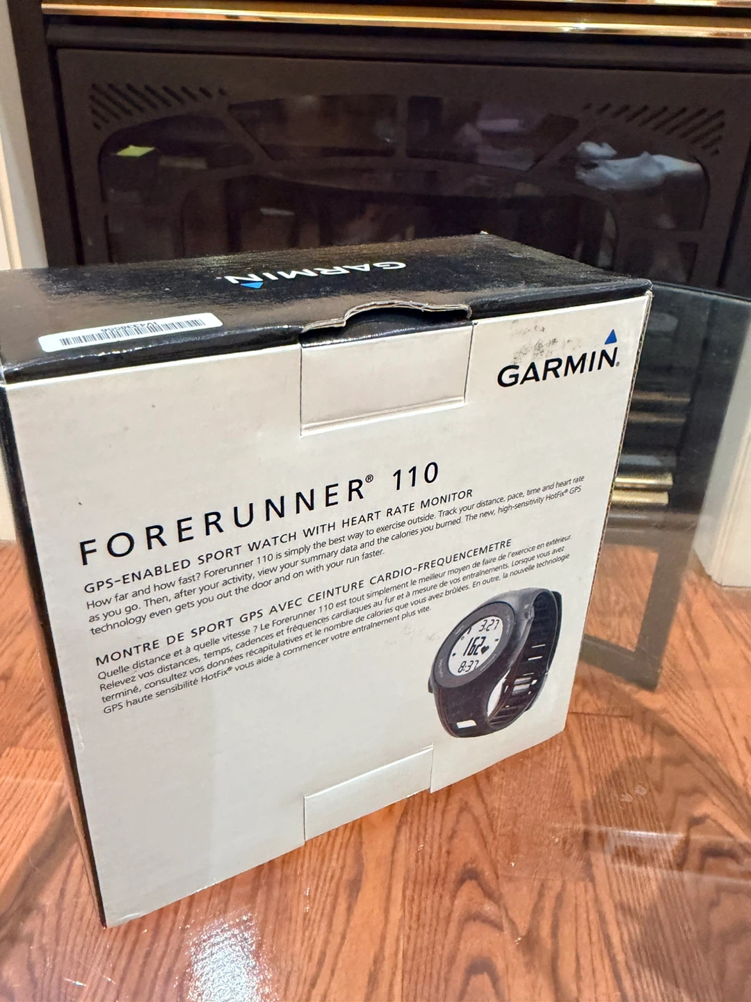 NEW Garmin Forerunner 110 GPS Running Watch – Black - photo 3