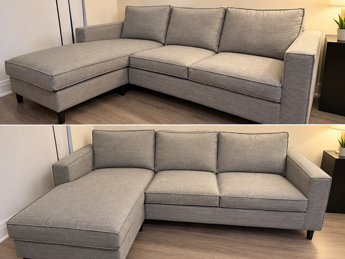 Light Grey Sectional Sofa