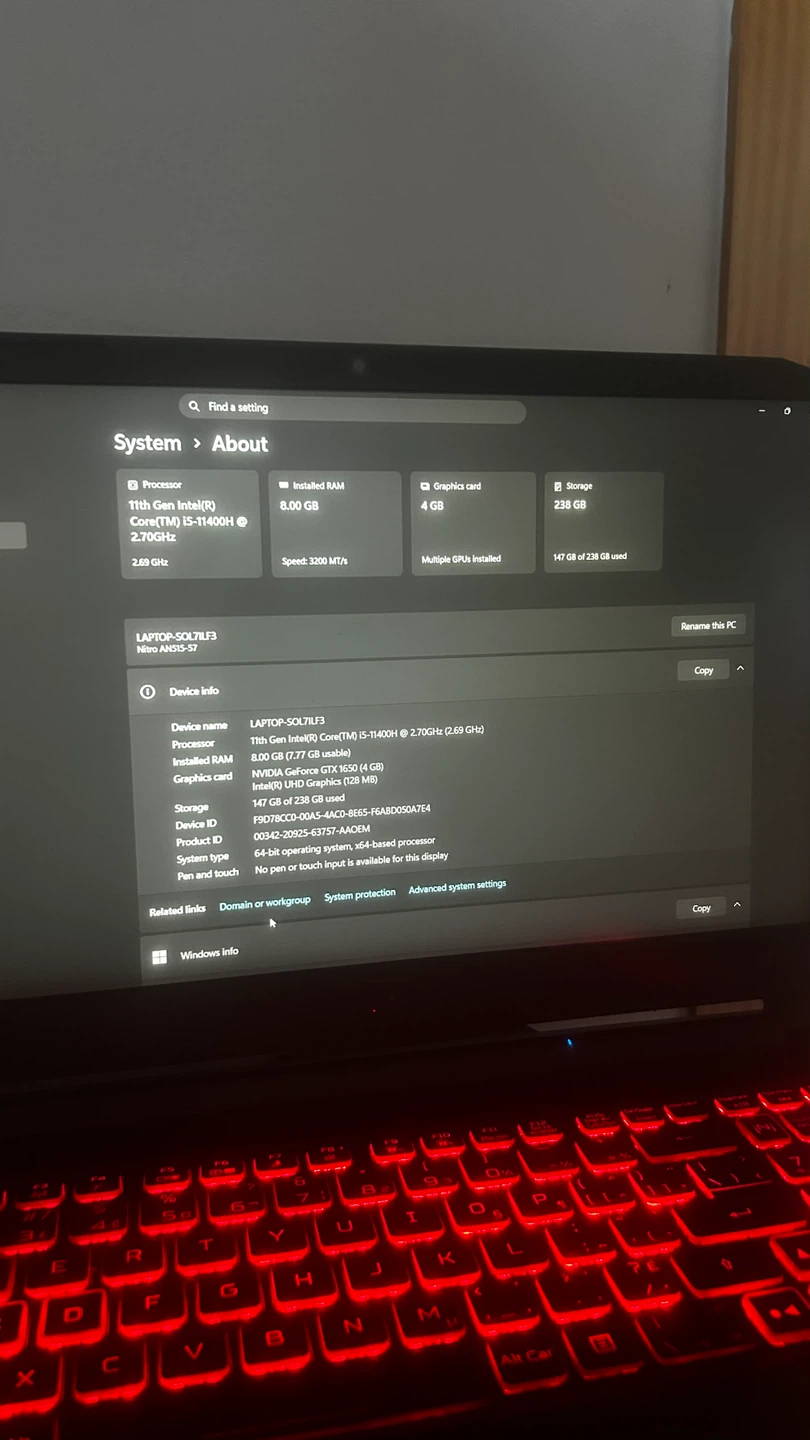 Acer Nitro 5 Gaming Laptop - photo 5