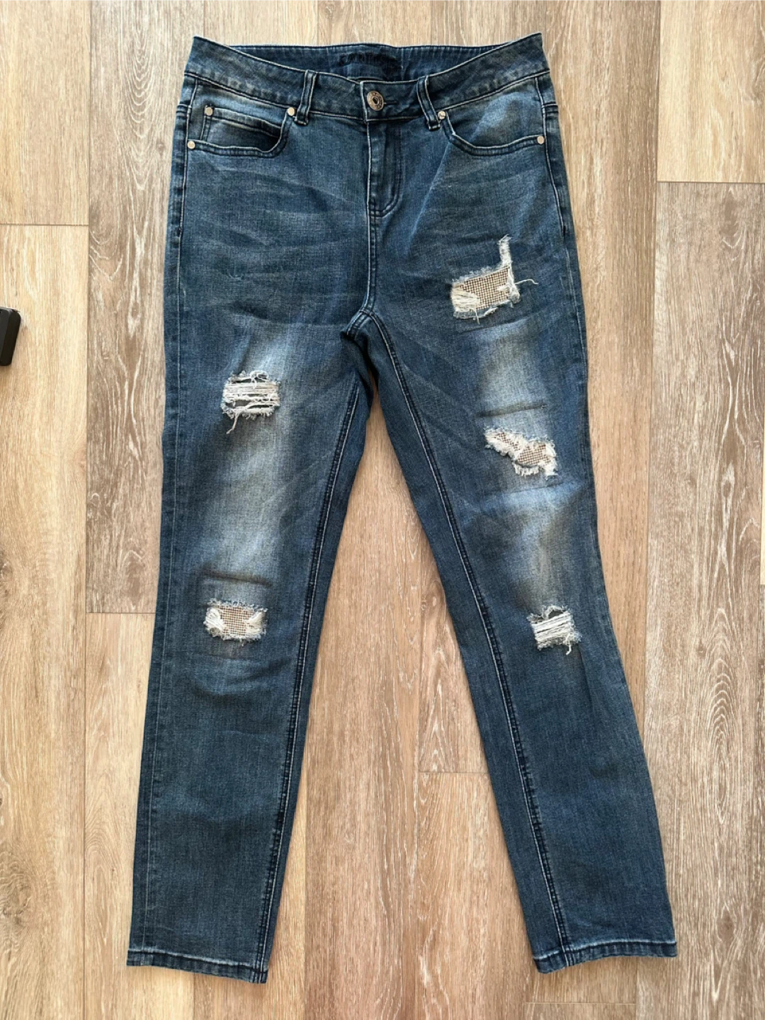 Cartise rhinestone jeans US6