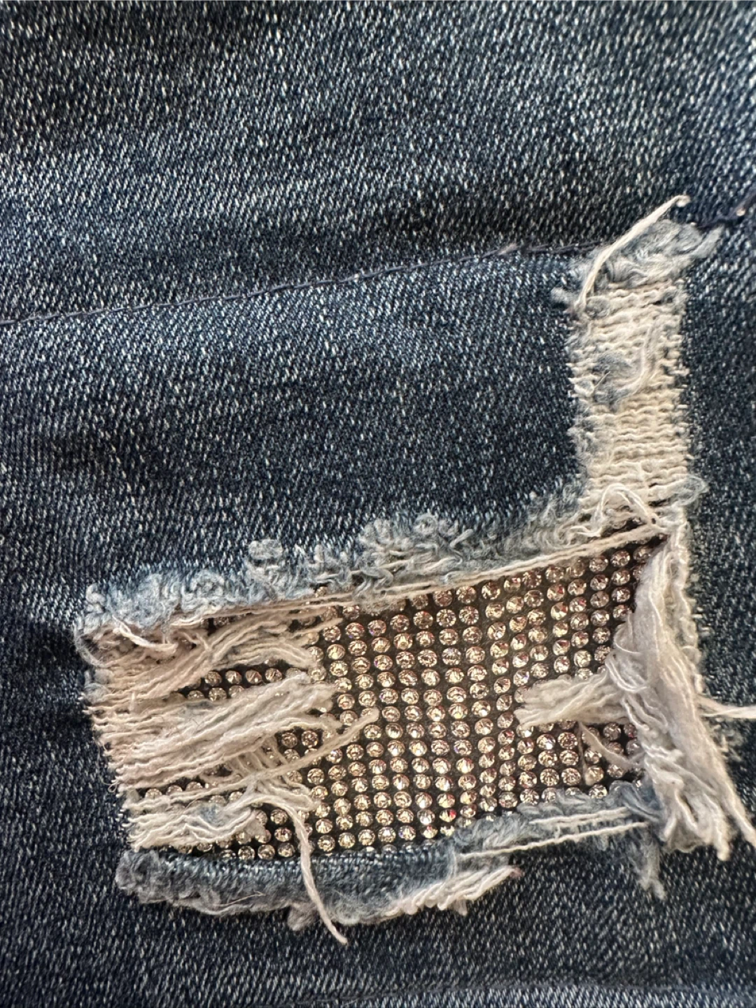 Cartise rhinestone jeans US6 - photo 2