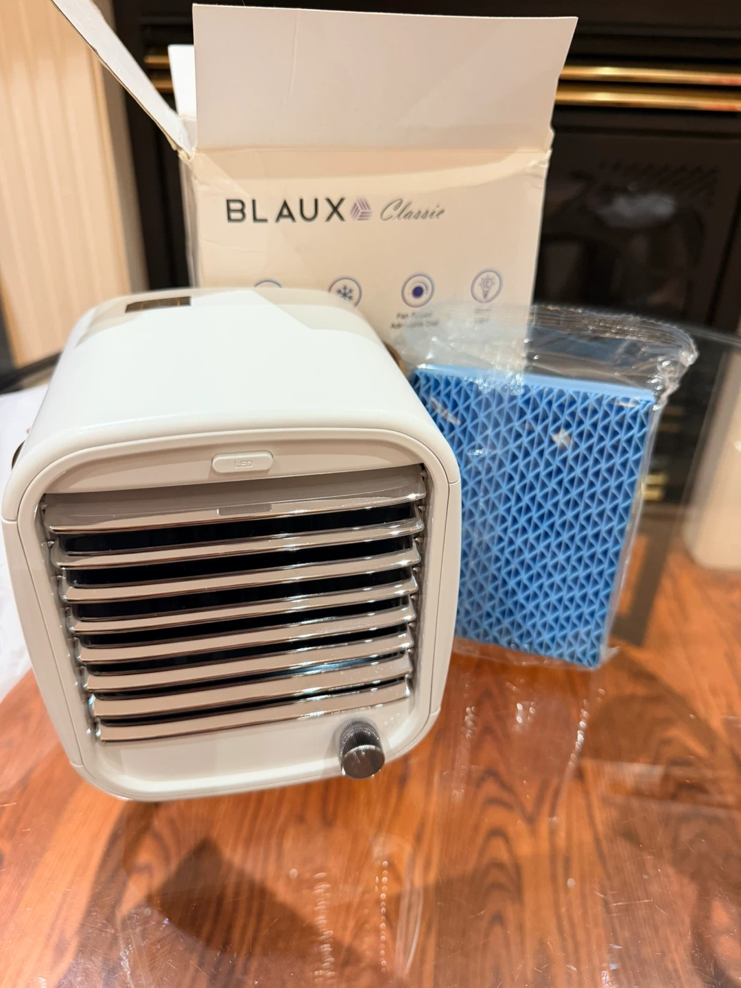 NEW Blaux Classic Portable Desktop Air Cooler – White - photo 3